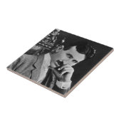 Carreau Portrait de Nikola Tesla (Côté)