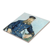 Carreau Portrait de Van Gogh | du facteur Joseph Roulin (Côté)