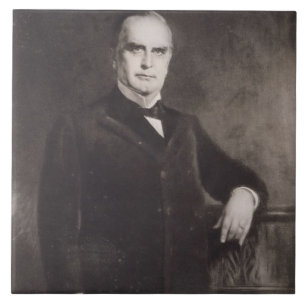 Carreau Portrait de William McKinley (litho)
