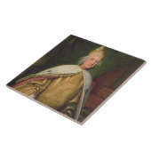 Carreau Portrait d'un doge (huile sur la toile) (Côté)