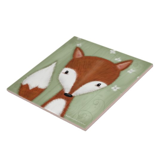 Carreau Portrait Fox (Côté)