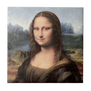 Carreau Portrait/peinture de Mona Lisa