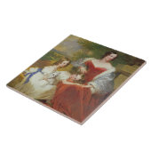 Carreau Portrait T32011 de Mme Sarah Frances Cooper et lui (Côté)