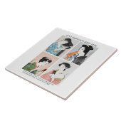 Carreau Portraits de femmes japonaises - Goyō Hashiguchi (Côté)