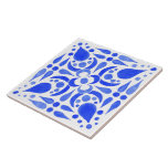Carreau Portugais à thème Bleu Blanc Carrelage Motif<br><div class="desc">Ce carrelage en céramique sans soudure présente un décor fleuri coloré sur le thème portugais,  parfait pour le fond de la cuisine ou le sol. Je vois ça comme un accent dans la salle de bain.</div>
