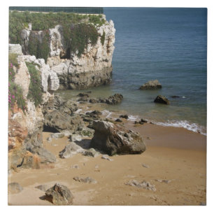 Carreau Portugal, Cascais. Praia da Rainha, une plage à