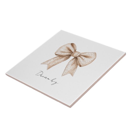 Carreau Poser la ceinture blanche (Côté)