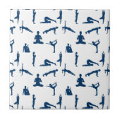 Carreau Poses de yoga (Devant)