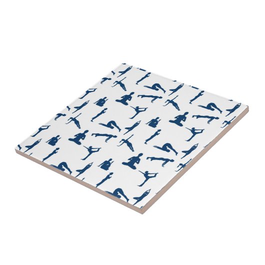 Carreau Poses de yoga (Côté)