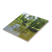 Carreau Posez votre fardeau sur le Seigneur...Ps. 55:22 (Côté)