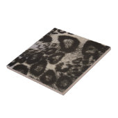 CARREAU POSTER DE ANIMAL NOIR (Côté)