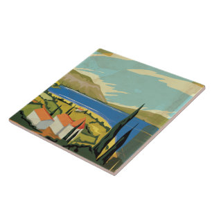 Carreau Poster italien vintage