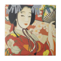 Poster Vintage voyage Osaka Japon