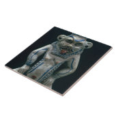 Carreau Pot de Kohl sous forme de dieu Bes, nouveau (Côté)