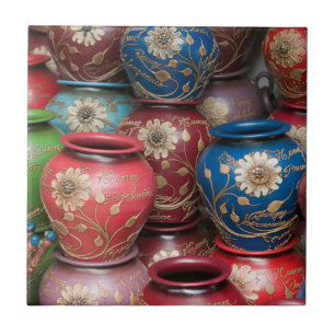 Carreau Pots Décorés, Huaraz, Cordillère Blanche