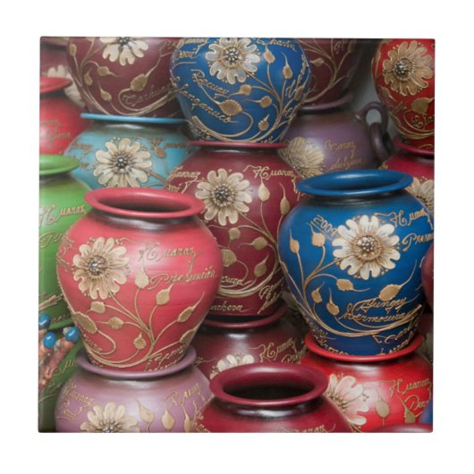 Carreau Pots Décorés, Huaraz, Cordillère Blanche (Devant)