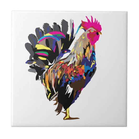 Carreau Poule géniale (Devant)