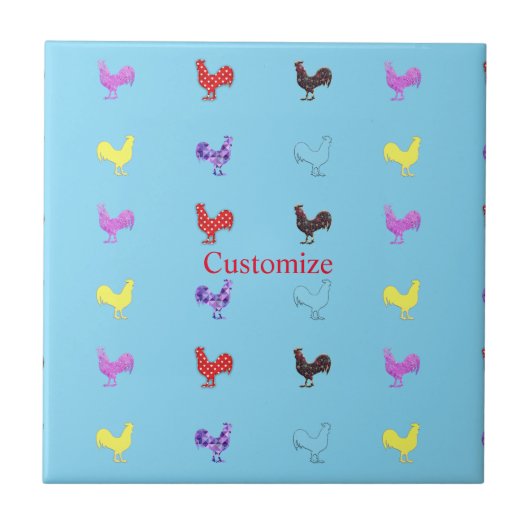 Carreau Poules de poulet Thunder_Cove (Devant)