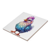 Carreau Poulet peu bavard (Côté)