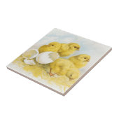 Carreau Poulets vintages de bébé (Côté)