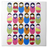 Carreau Poupée de Babushka (Devant)