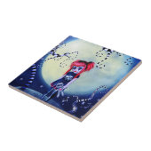 Carreau Poupée gothique au clair de lune (Côté)