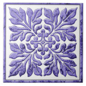 Carreau Pourpre anglais antique de cool de tuile (Devant)