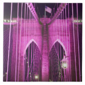 Carreau Pourpre de Lit de pont de Brooklyn (Devant)