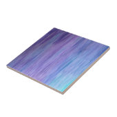 Carreau Pourpre et fusion de turquoise (Côté)