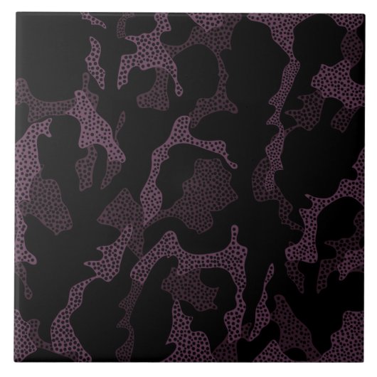 Carreau Pourpre foncé tacheté (Devant)