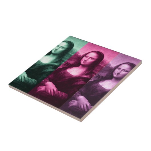 Carreau Pourpre rose vert de Mona Lisa (Côté)