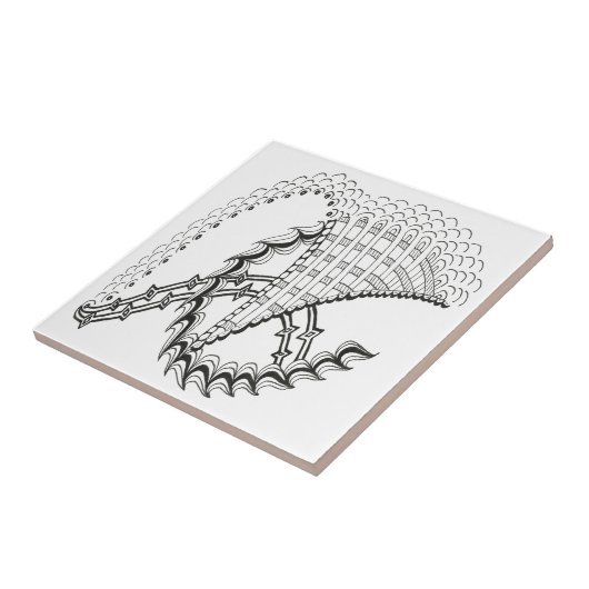 Carreau Poussette Abstraite (Côté)