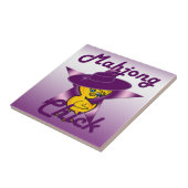 Carreau Poussin #9 de Mahjong (Côté)