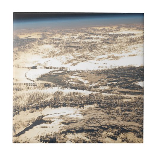 Carreau Poutres De Soleil Au Large De L'Océan Atlantique (Devant)