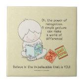 Carreau Power of Recognition (Devant)