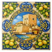 Carreau  Pozzallo Sicile Torre Cabrera   (Devant)