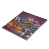 Carreau Prague, République tchèque, paysage urbain (Côté)