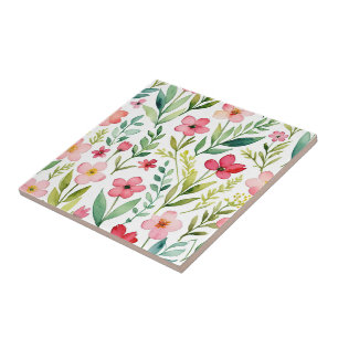 Carreau Prairie de fleurs sauvages