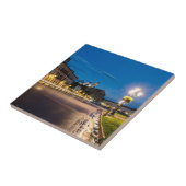 Carreau Prato della Valle la nuit à Padova, Italie (Côté)