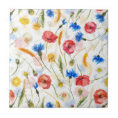 Carreau Pré fleur sauvage Avec Des Pépites Et Des Fleurs D (Devant)