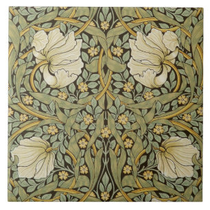 Carreau Pré-raphate de William Morris Pimpernel Vintage