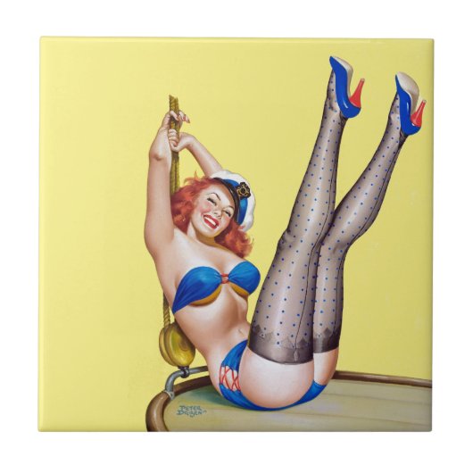 Carreau Premier compagnon par Peter Driben 1953 (Devant)