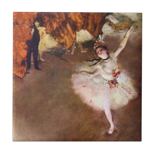 Carreau Première danseuse, Rosita Mauri par Edgar Degas (Devant)