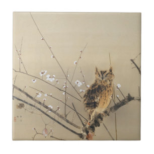 Carreau Premières fleurs de prunier par Nishimura Goun, Hi