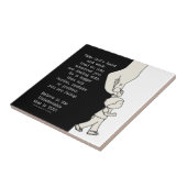 Carreau Prends la main de Dieu (Côté)