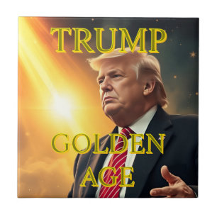 CARREAU PRÉSIDENT DONALD TRUMP ÂGE D'OR