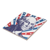 Carreau président George Washington (Côté)