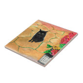 Carreau Président Maiow en céramique estivale (Côté)