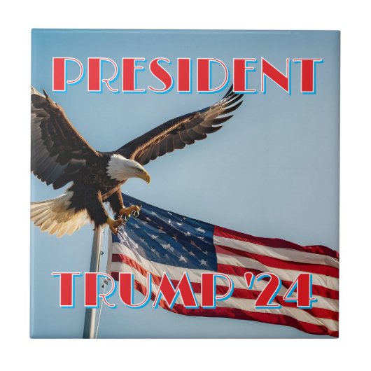 CARREAU PRÉSIDENT TRUMP 2024 (Devant)