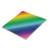 Carreau Pride lgbtq lgbt couleurs arc-en-ciel motif (Côté)